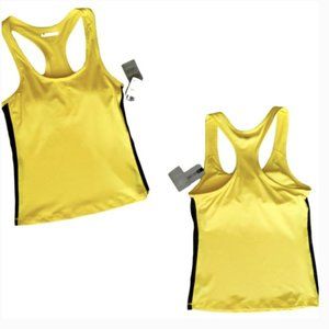 New With Tags: Yellow & Grey Activewear Top